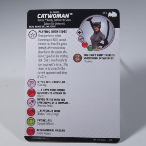 Heroclix Batman- The Animated Series 013 Catwoman (07)